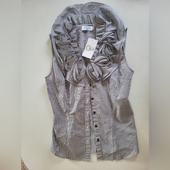 Ella's London Summer Top NWT Size 8 - Picture 1 of 5